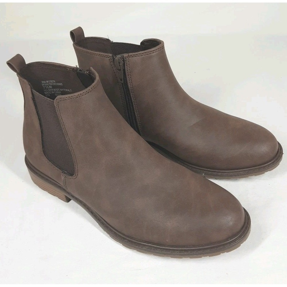 WHITE MOUNTAIN Women's Shoes Caching Brown/Smooth Size 7-1/2 M